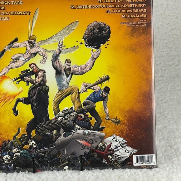 Four Year Strong - Enemy of the World Vinyl LP Half Sea Half Black Limited /280 - Picture 5 of 5